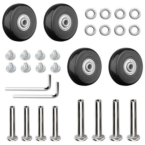 50x18mm luggage wheels set - 50x18mm,