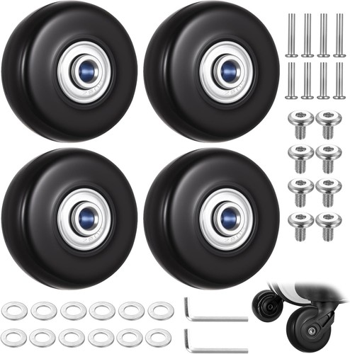 50x18mm luggage wheels set - 50x18mm,