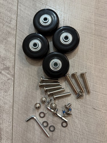 50x18mm luggage wheels set - wheels,
