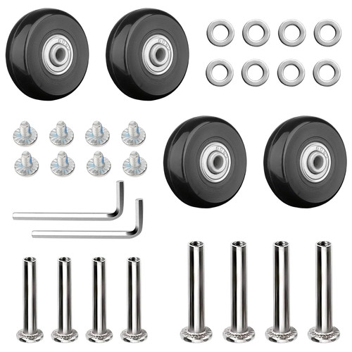 50x18mm luggage wheels - 50x18mm, set