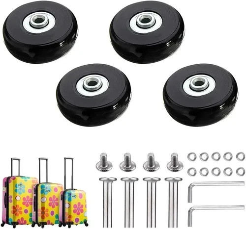 50x18mm luggage wheels set - 50x18mm,