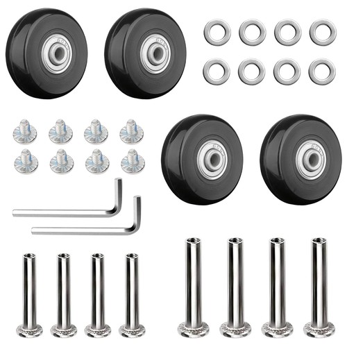 50x18mm luggage wheels - 50x18mm, set
